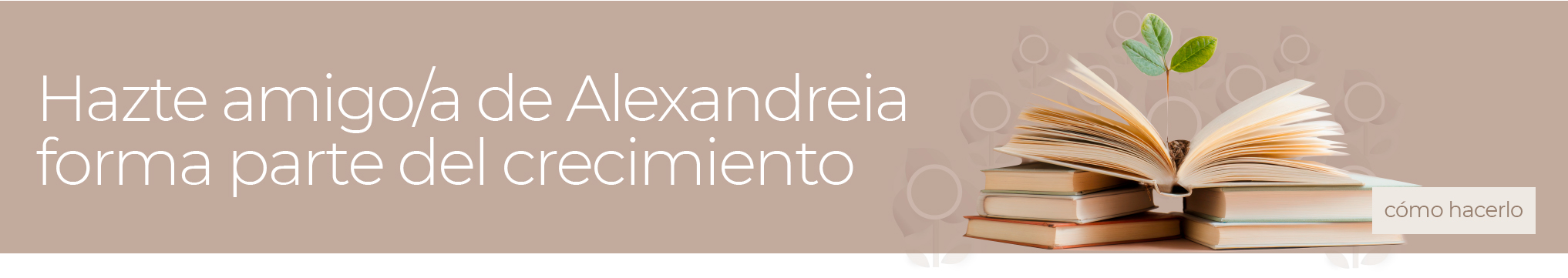 Hazte amigo/a de Alexandreia